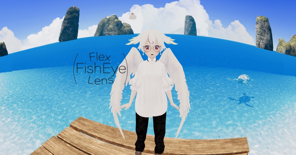 【VRChat】Flex FishEye Lens image