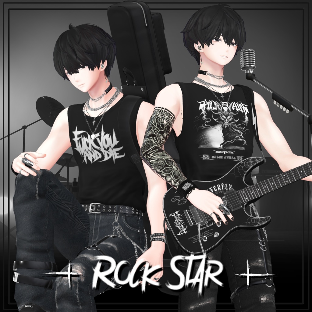 Rock Star (for Men's avatars) #3BON image