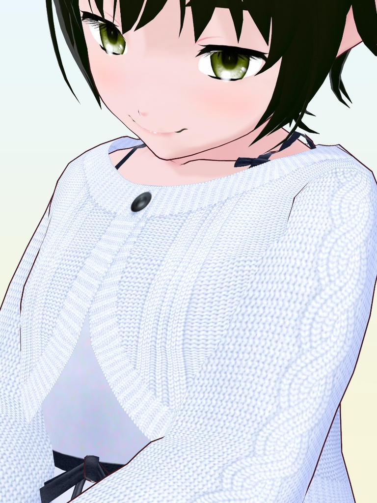 ショートニットカーディガン(Cropped knit cardigan) image