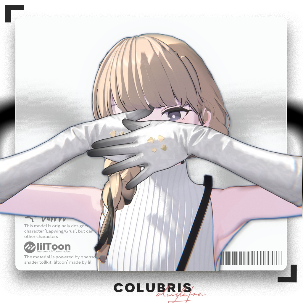 Glove -「Long Opera-length Gloves」For Grus/Lapwing image