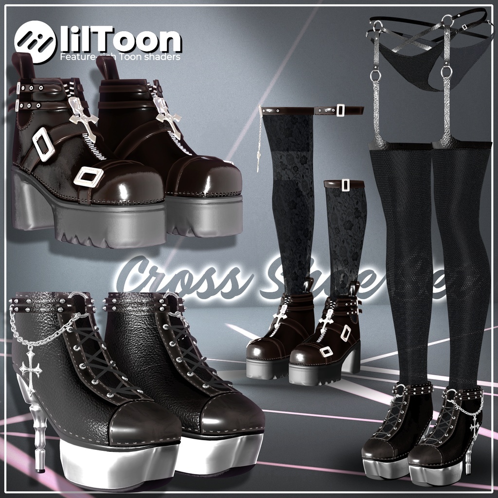 [5-person] Cross Shoes Set image