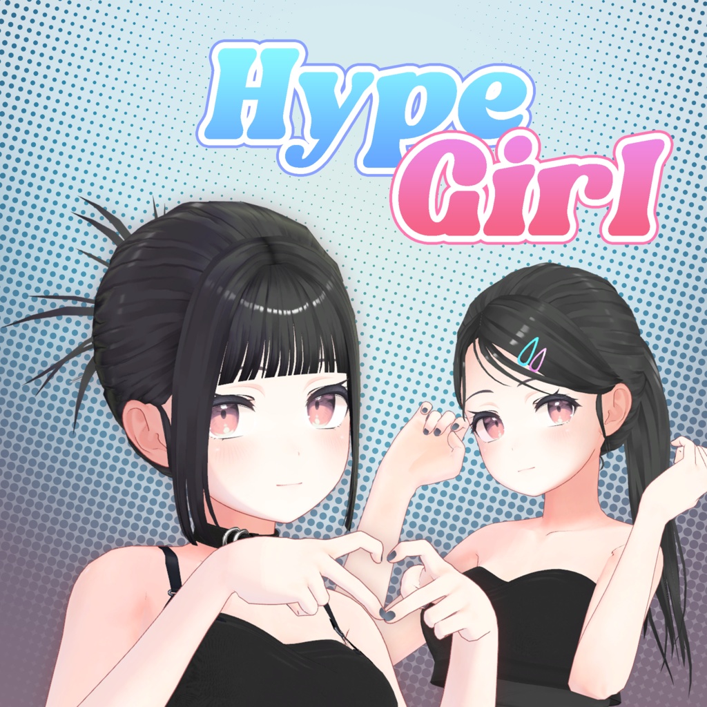 [VRC 髪型] Hype Girl(8アバター対応) image