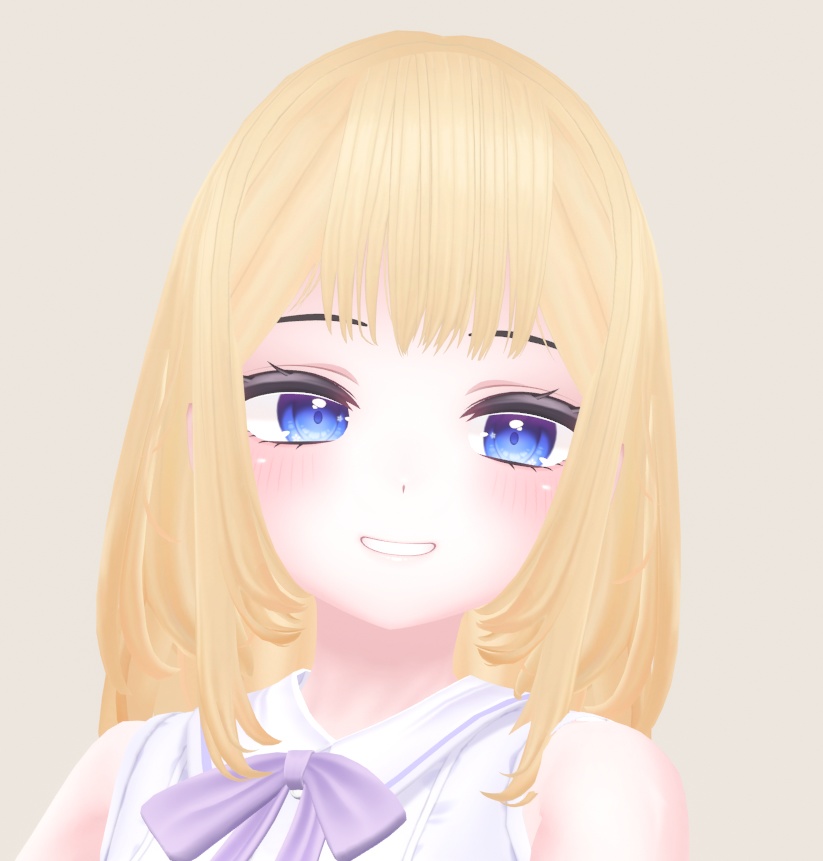 [VRC Hair] Medium hair image