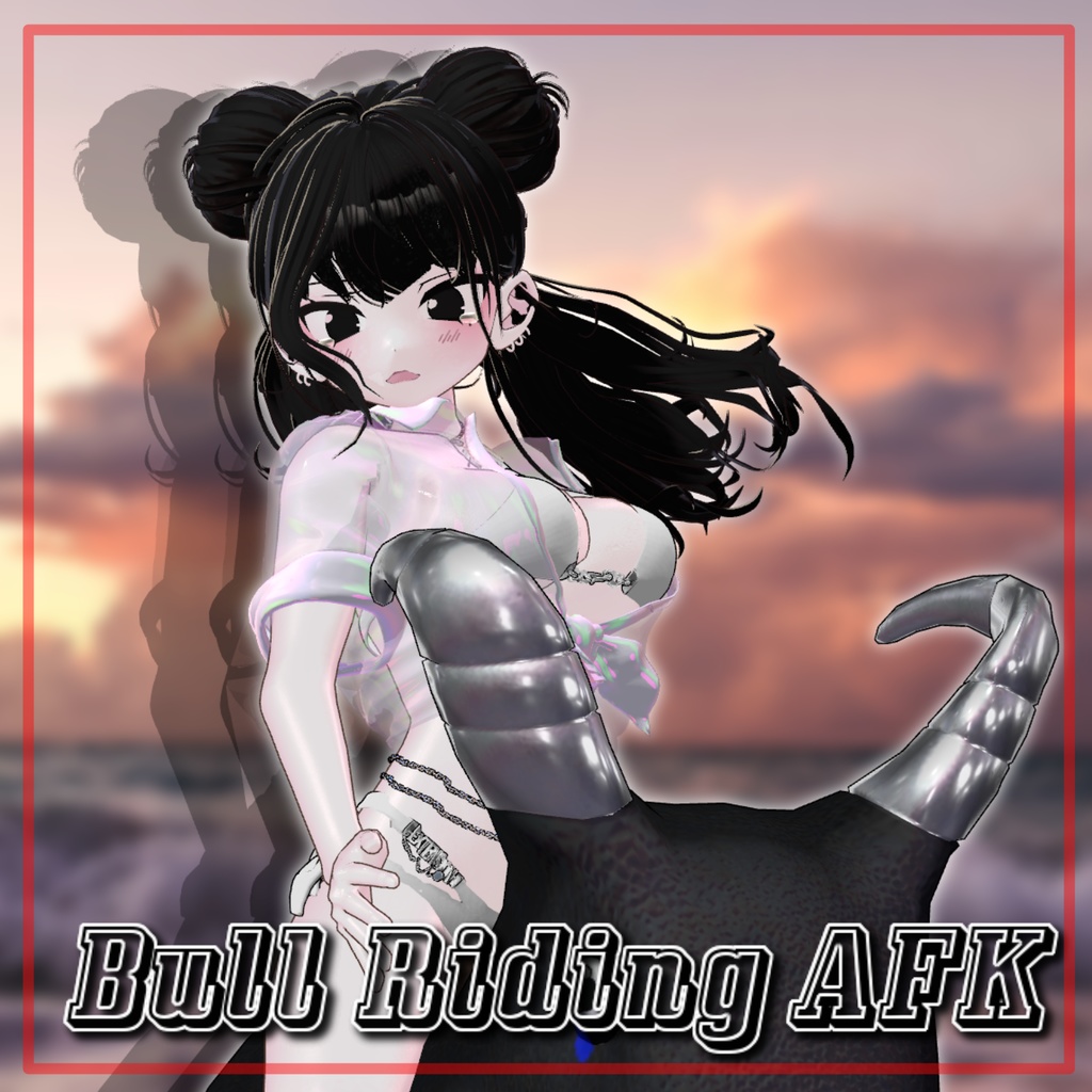 【Animation】【AFK】 Bull Riding AFK image