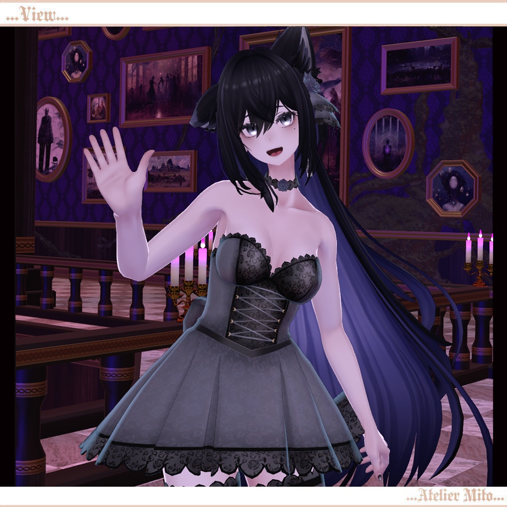 エレガントローズドレス　ラシューシャ(Lasyusha)対応、エルヴァ対応(PC版) image