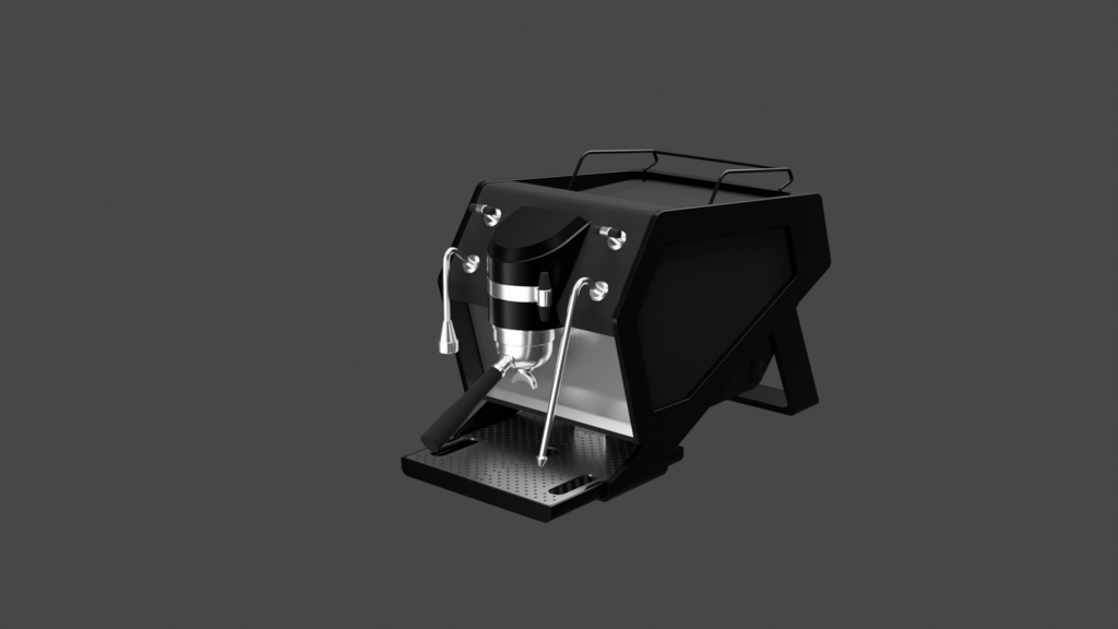 【Free】エスプレッソマシーン【3Ｄモデル】 image