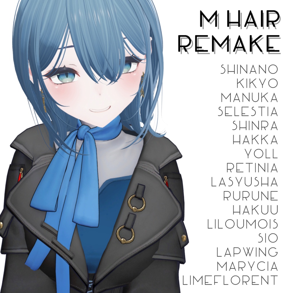 M_Hair.remake【16アバター対応】 image