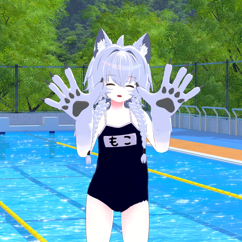 【無料】スクール水着【２アバター対応】 image