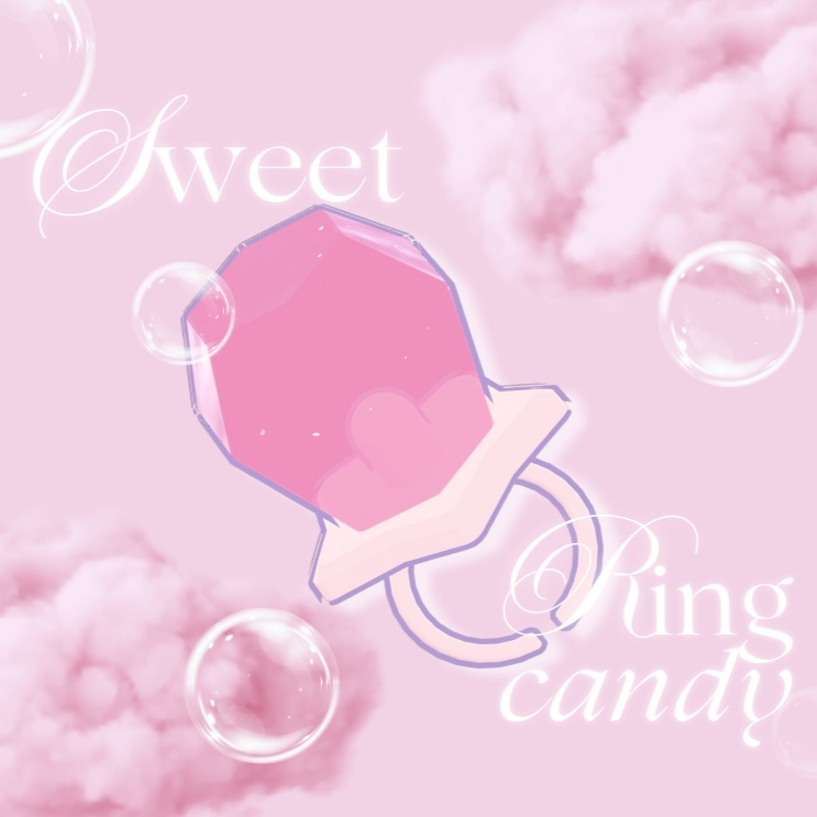 【Free】Sweet Ring Candy【VRC】 image
