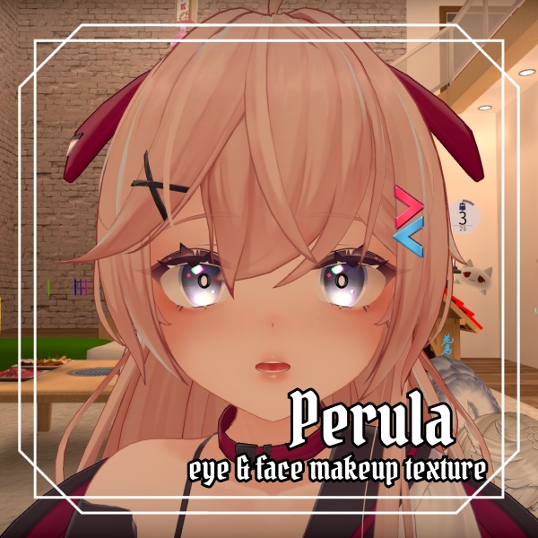 【Perula】eye texture + makeup texture image