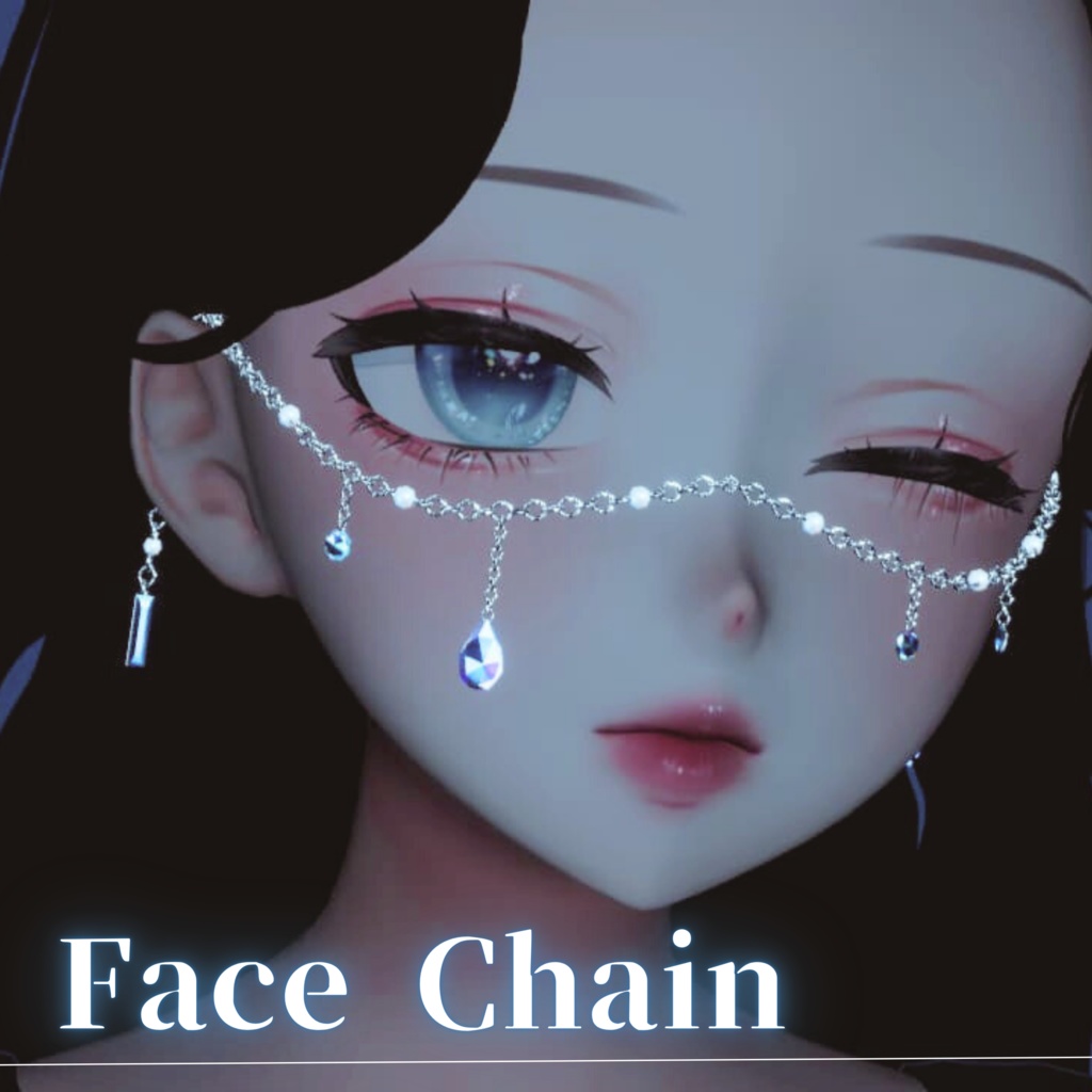 [PB] フェイスチェーン：FaceChainアクセサリー 【森羅・マヌカ・桔梗・ギズモ】 image