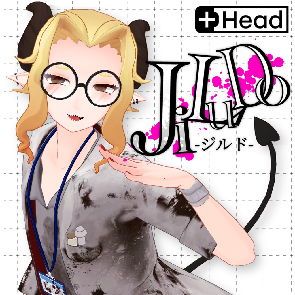  +head対応3Dアバター 「ジルド -JiLuDo- 」 image