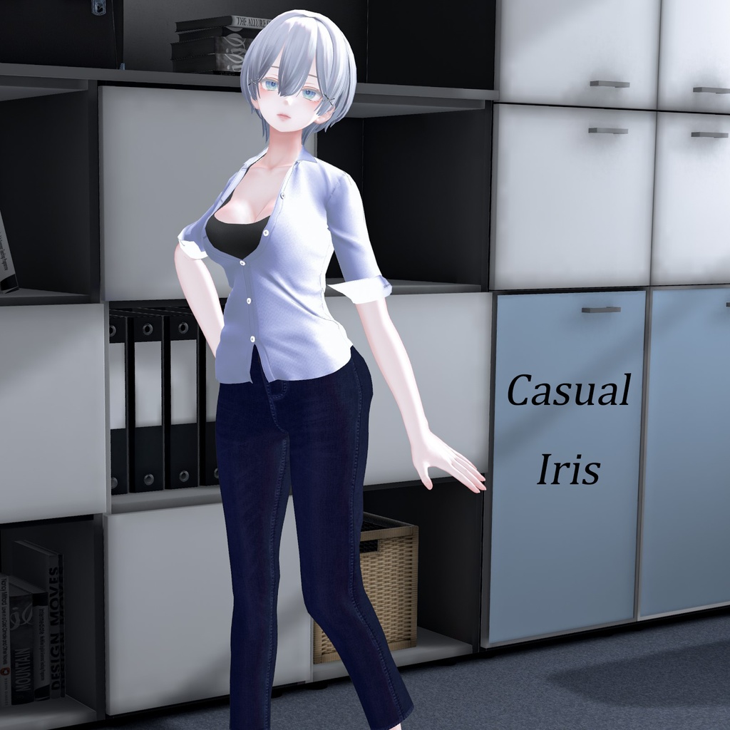 Casual_Iris【複数アバター対応】 image