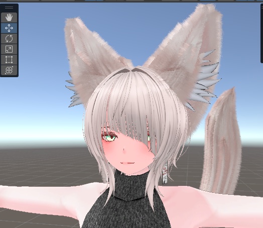 【仙猫専用】もふもふ耳&尻尾【VRC想定】 image