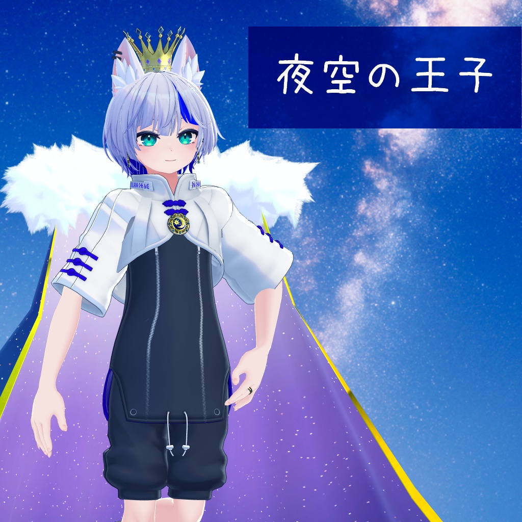 【3Dアクセ】夜空の王子 image