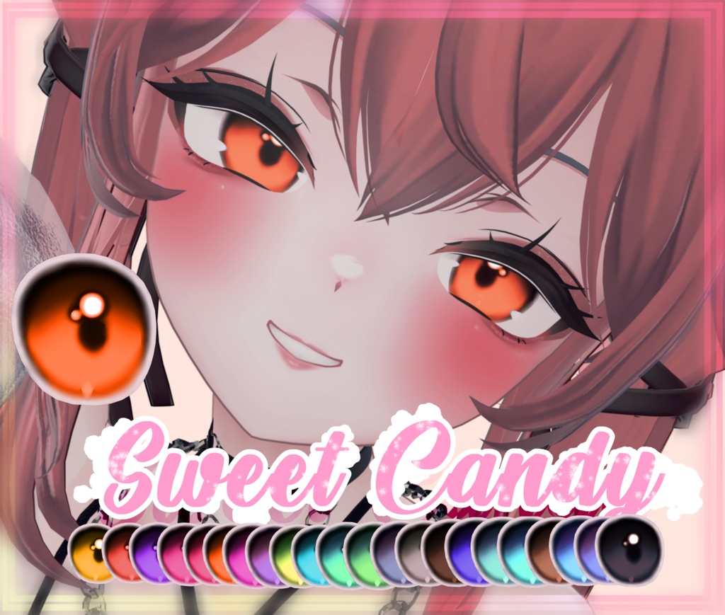 [Sio / Manuka / Kikyo / Moe / Selestia] [Sweet Candy Eye texture + Emission] image