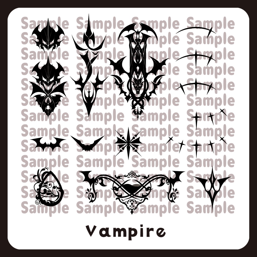 Vampire Decal image