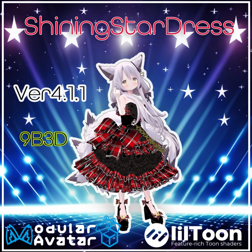 ShiningStarDressVer4.1.1_for_9B3D image