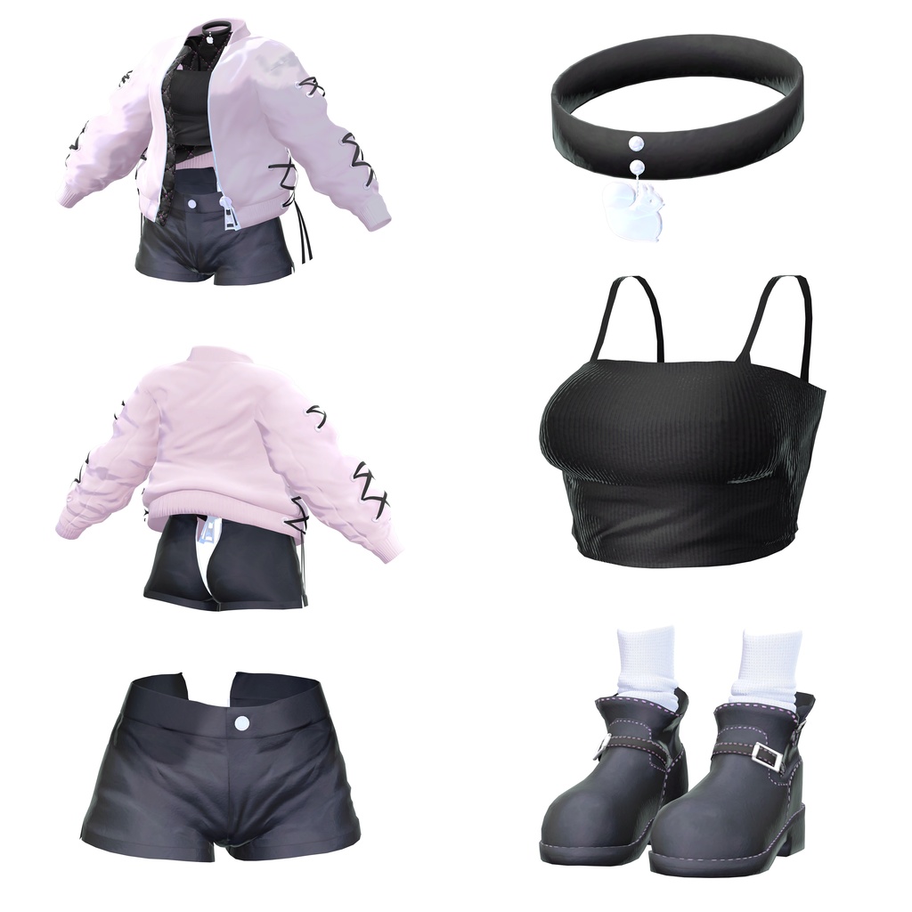 【マヌカちゃん用】地雷系ジャケット image