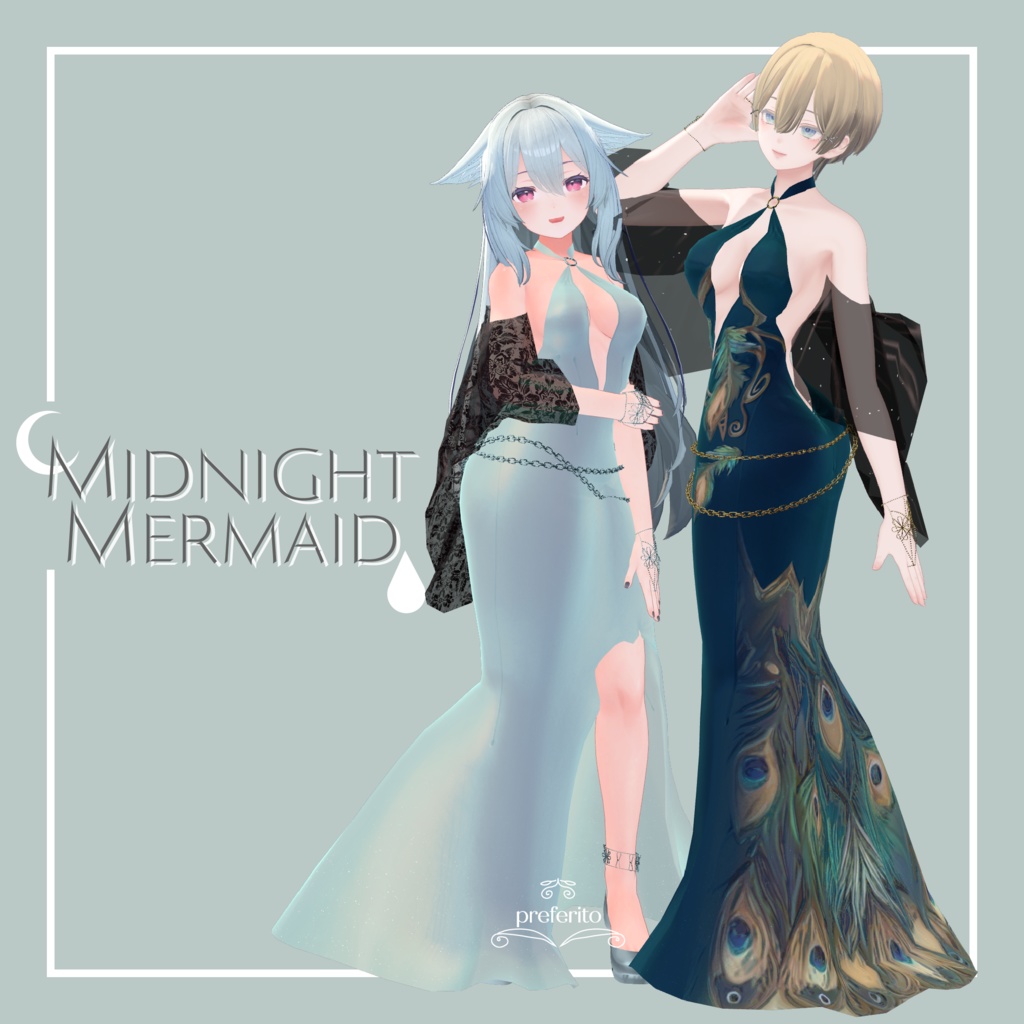 【複数アバター対応】 MidnightMermaid image
