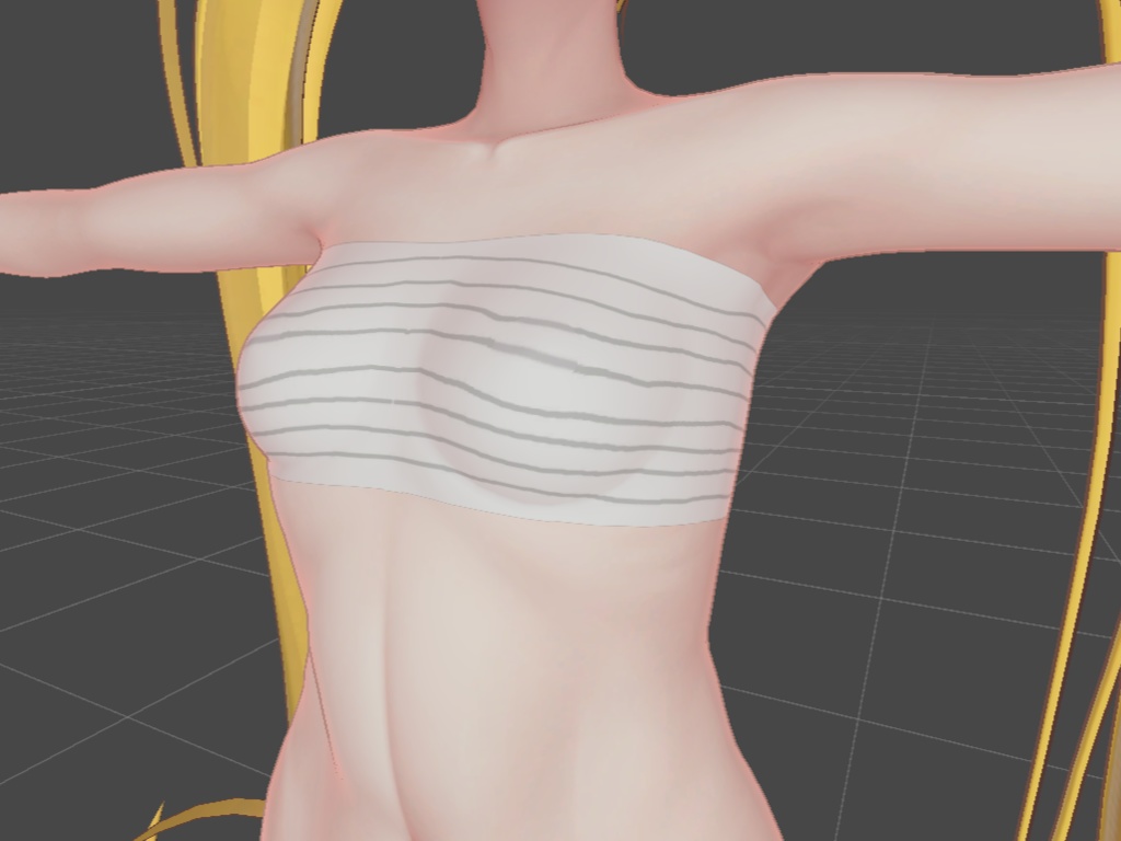 【無料】マヌカ用サラシ テクスチャ image