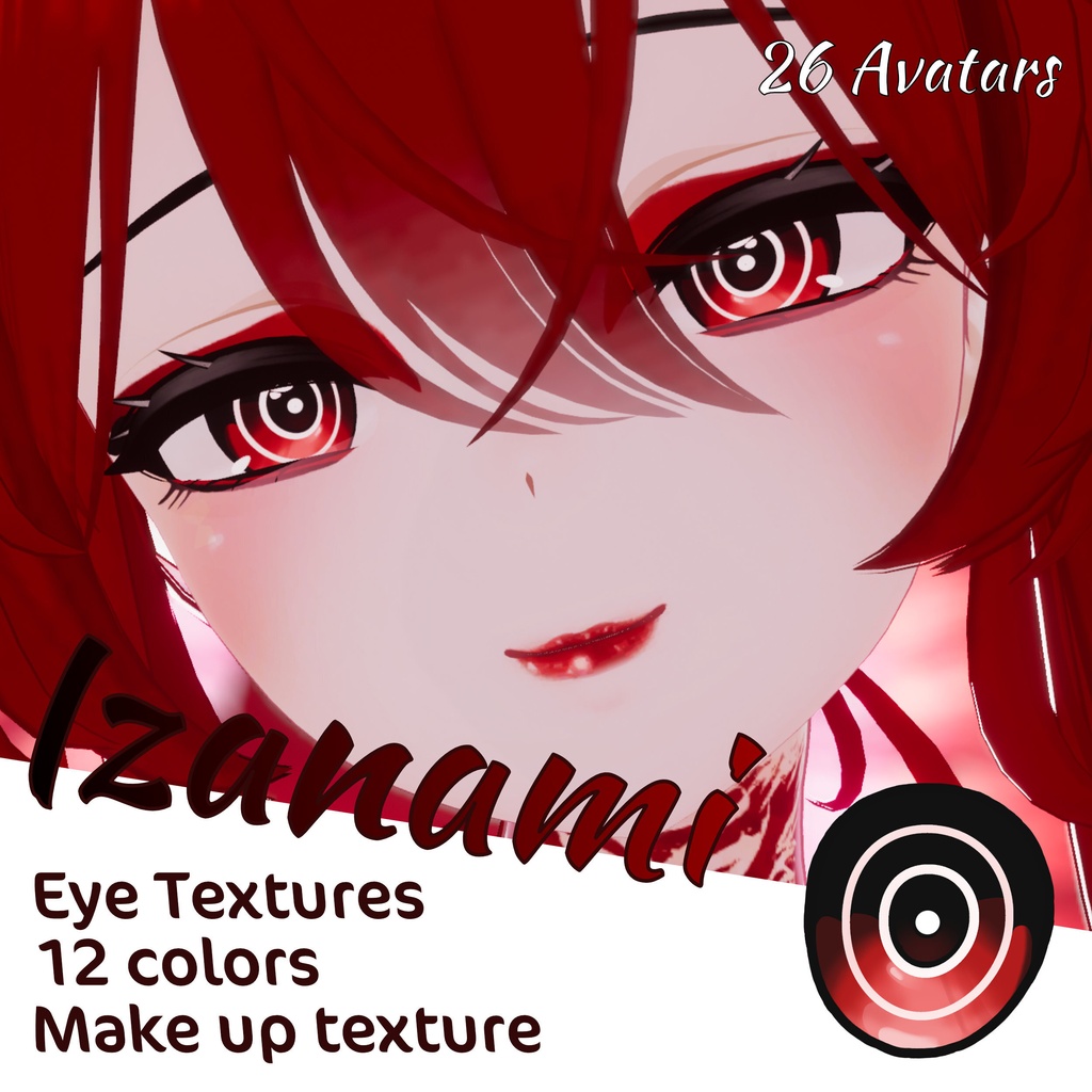 [21 Avatars] Izanami Eyes and Make Up Textures image
