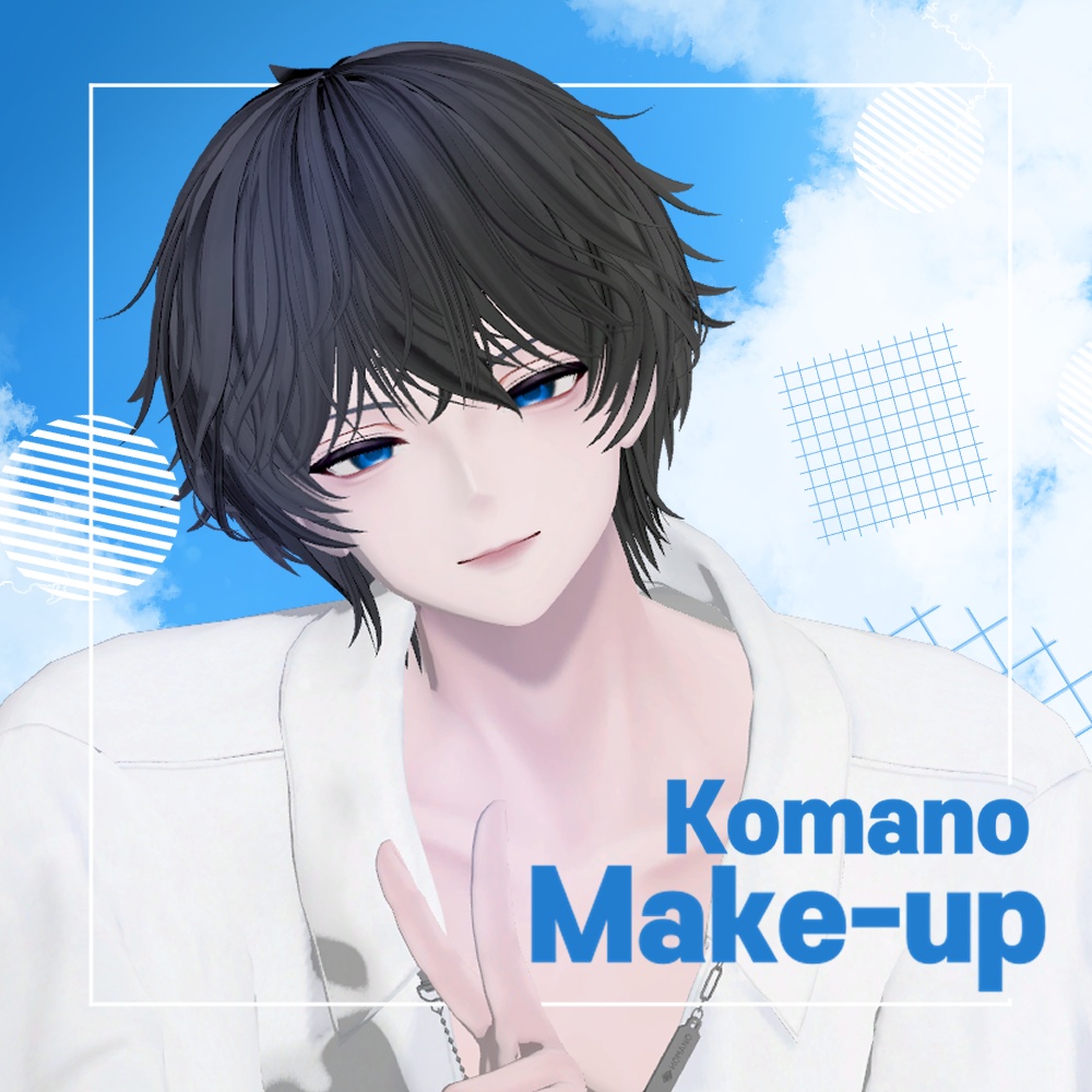 [Komano/狛乃] Pure and clean face&body make up image