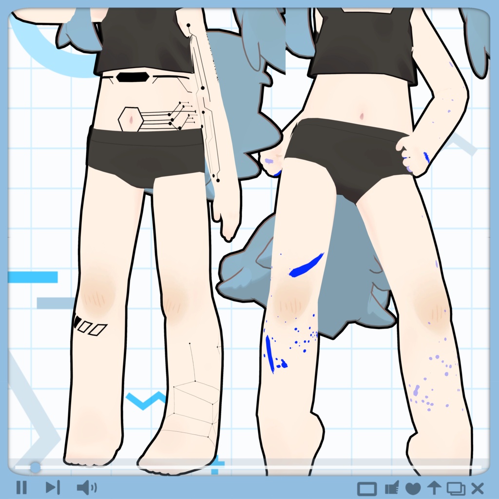Mamehinata's Tattoos (10 designs) image