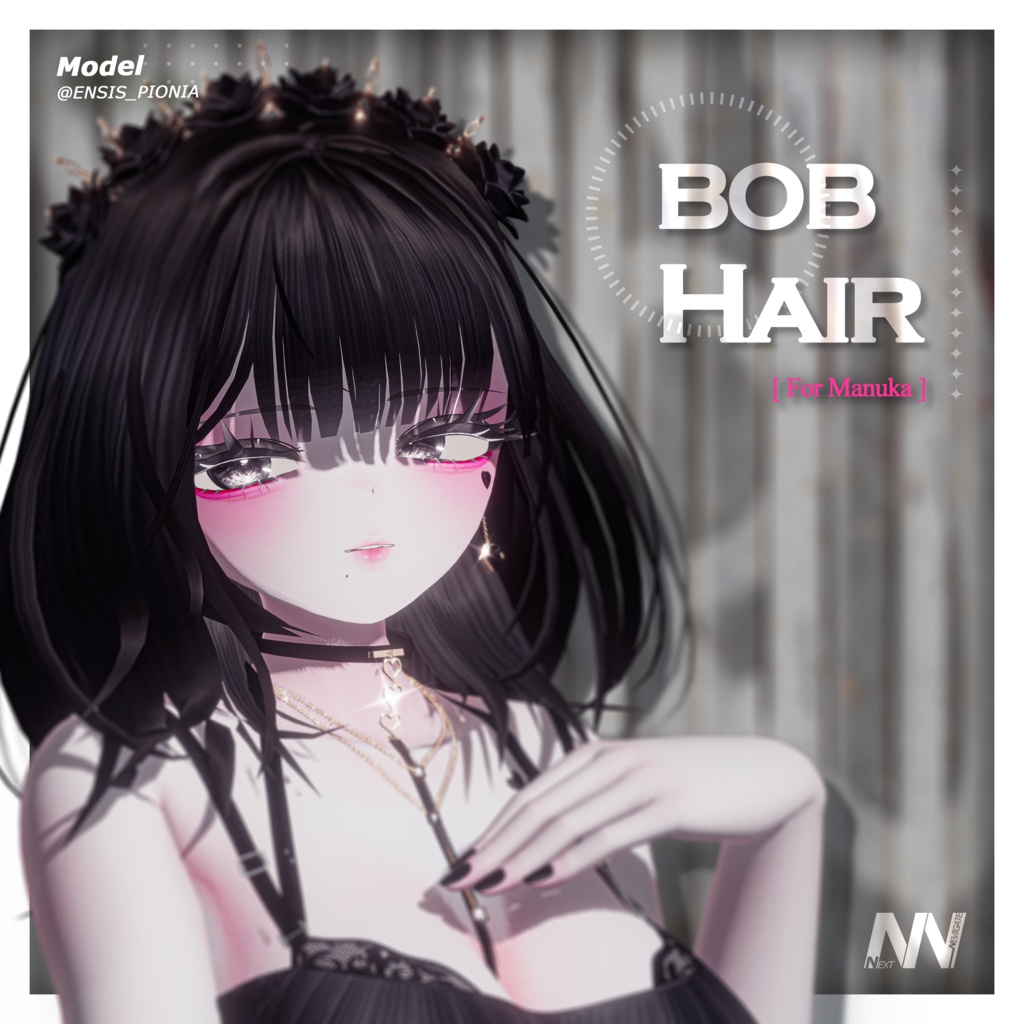 [NN SHOP] NN_BOB_Hair_For Manuka image