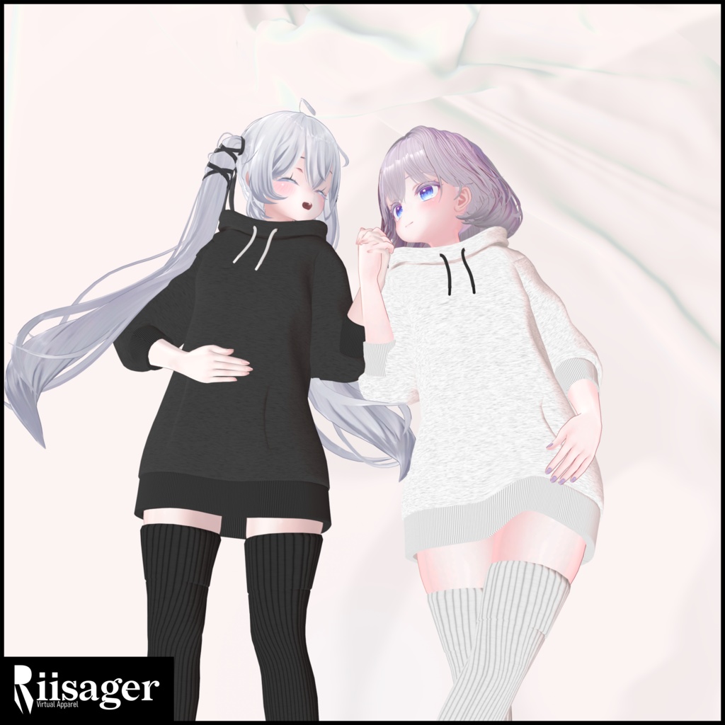 【Moe, Sio】Homewear Hoodie image