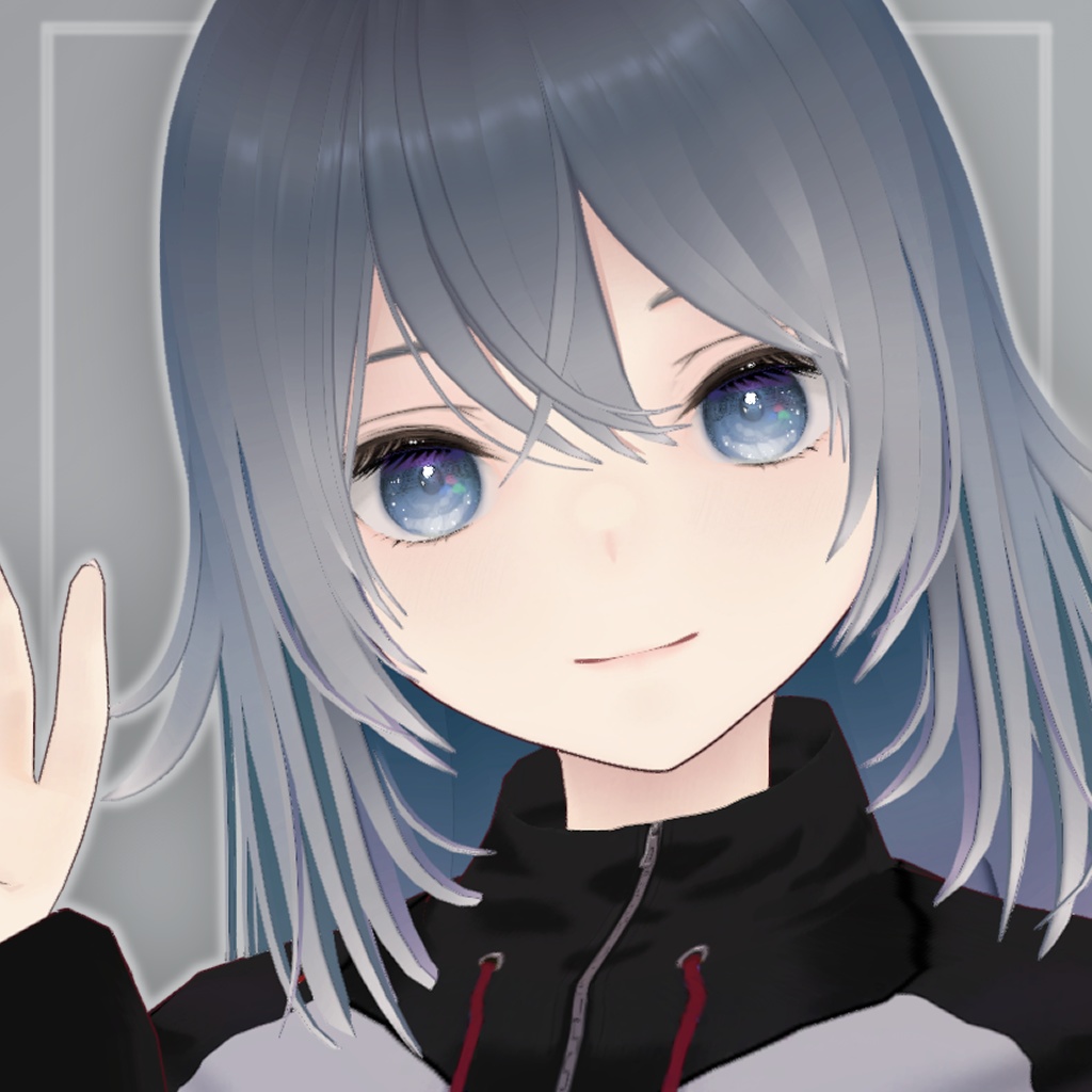 【無料/Free】Ao【VRChat / 3D model】 image