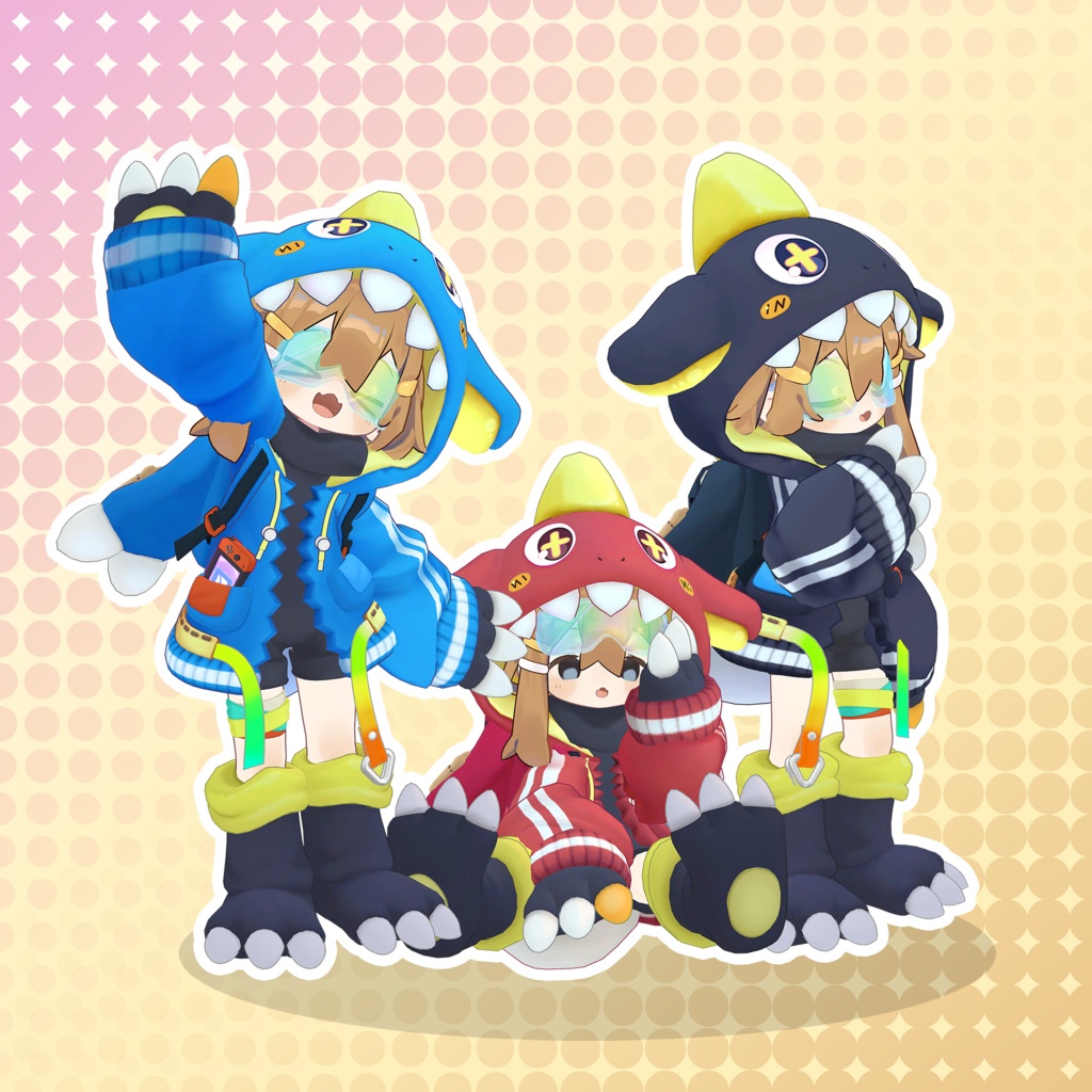デジゴンパーカー【まめひなた対応】 image