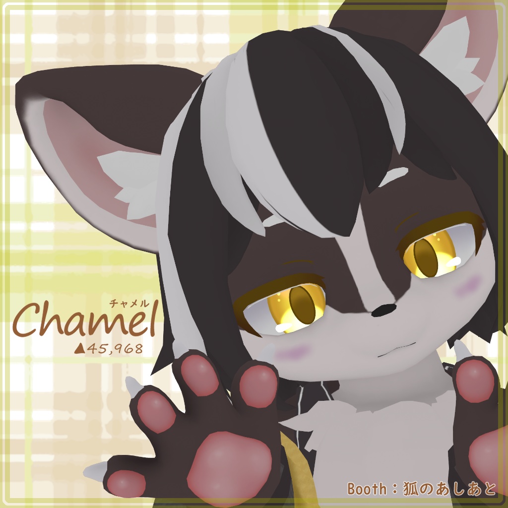 オリジナル3Dモデル【Chamel-チャメル‐】PC&Quest対応 image