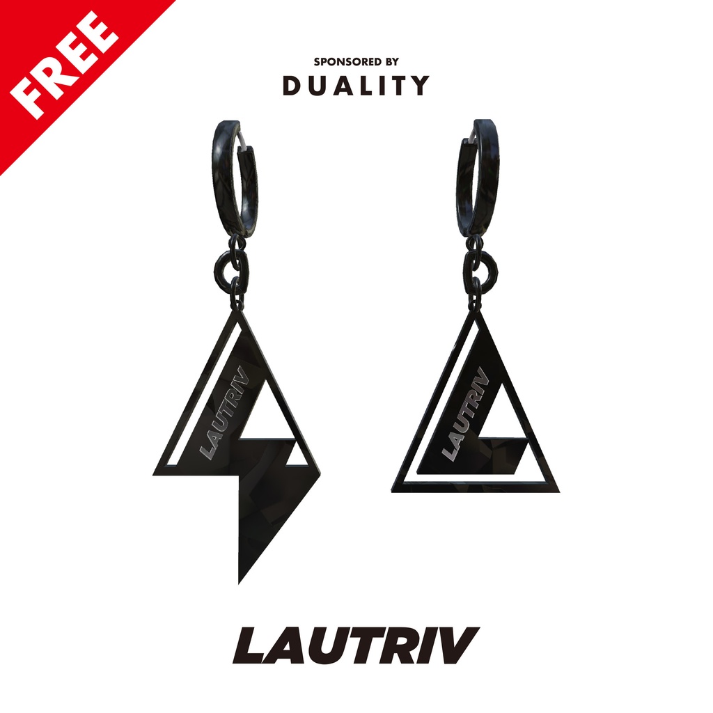 【LAUTRIV】イヤリング 【無料】#duality_booth image