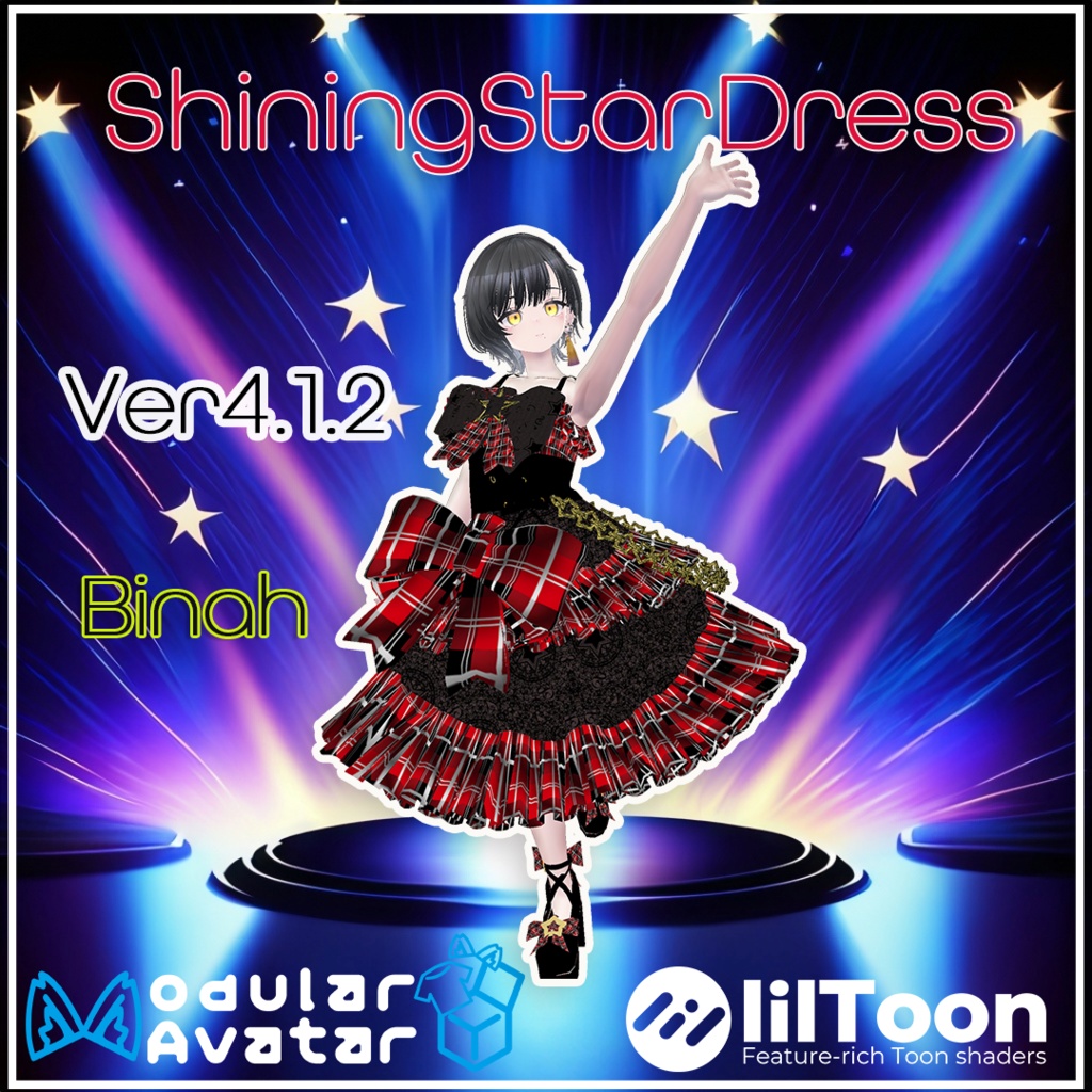 ShiningStarDressACT1 for Binah image
