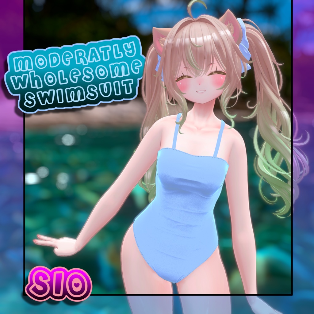 Moderately Wholesome Swimsuit [] Sio,Manuka image