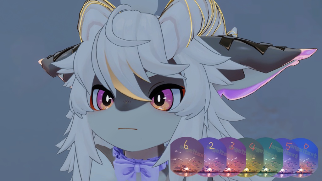 フォシュニア用　夜明けアイテクスチャ image