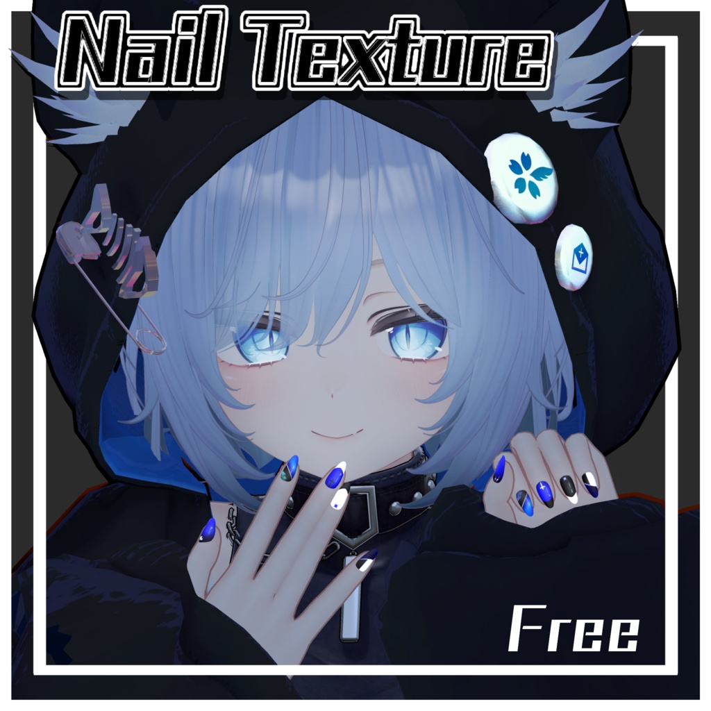 【無料】かっこよさげなネイルテクスチャー【マヌカ】 image