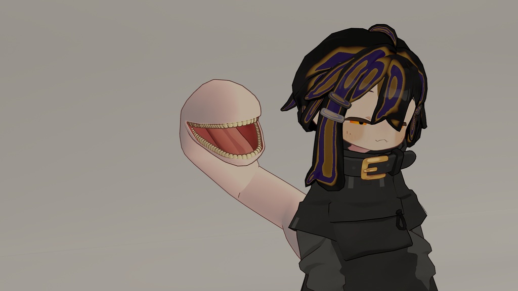＊MA対応＊まめひなたの口付き尻尾 image