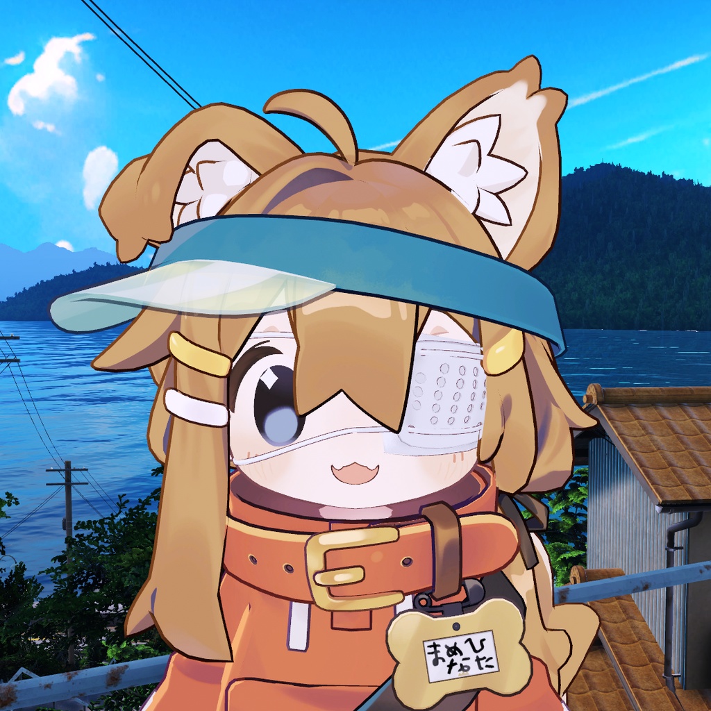 【まめひなた対応】眼帯 image