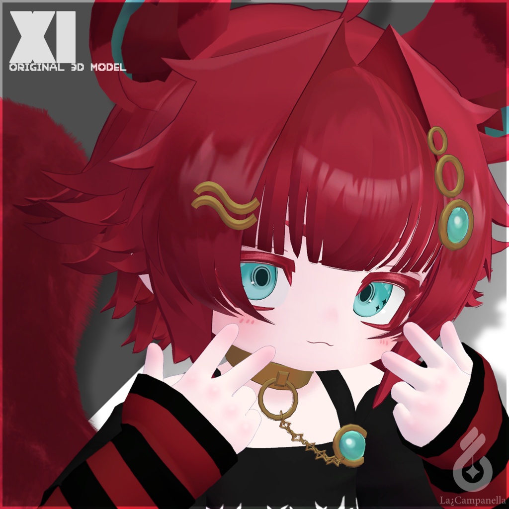 【オリジナル3Dモデル】シィ-Xi- image