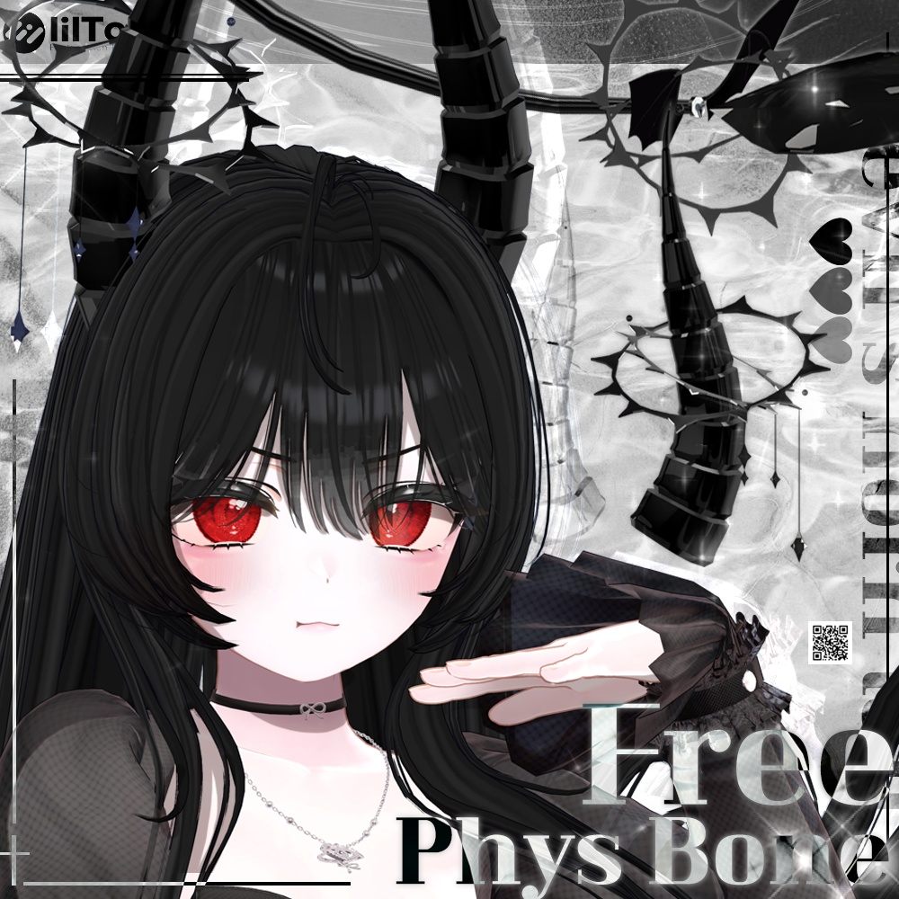 [無料/Free] Devil Horn&Tail (VRC/PB)  image