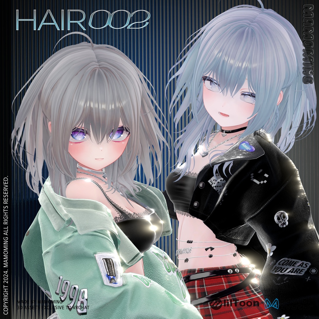 Hair 10 Avatar Compatible Hair 002 Hush Cut image