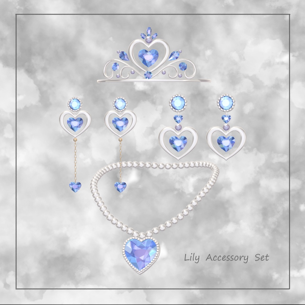 Lily Accessory Set♡６アバター位置調整済 image