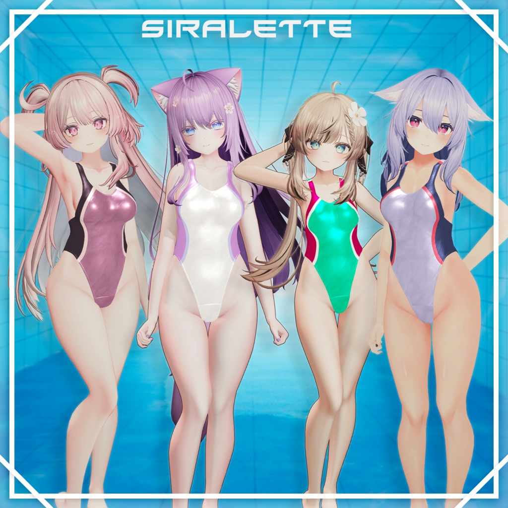 Siralette [水着] Swimsuit for VRChat image