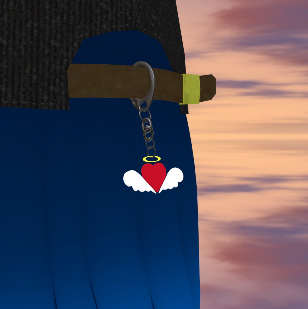 【3Dアクセサリー】ハートのアクセサリー image