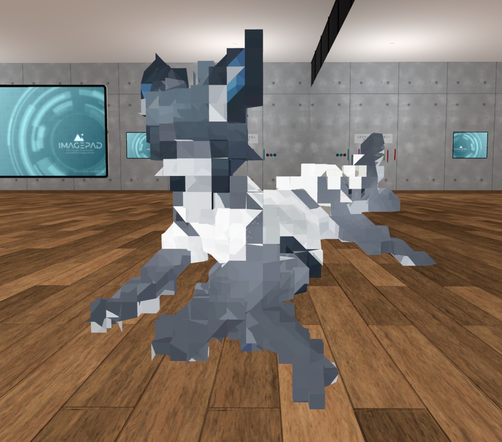 [無料][VRChat向け]ガビガビシェーダー image