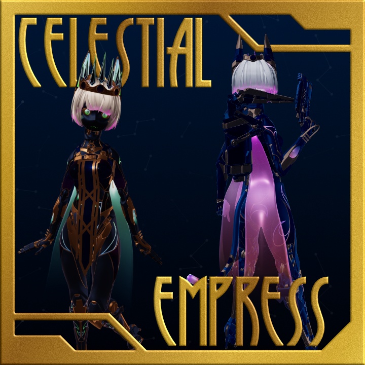 Celestial Empress - Cyant and Runyant Material and Texture Set - VRChat image
