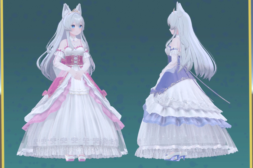 vrchat衣装【 ライムLime,chiffon,manuka適応です】-35 image