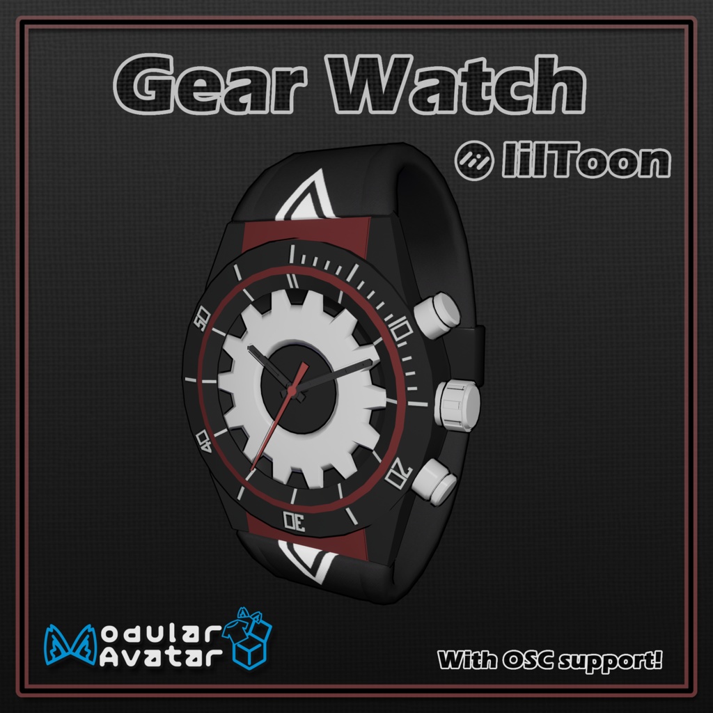 【 VRChat 】 Gear Watch 【 MA 】 image